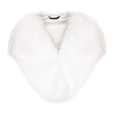 Whisper White faux fur Vintage Bridal Wrap