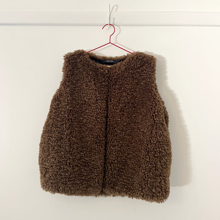 Faux Sheepskin Gilet