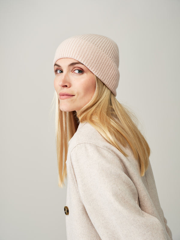 Cashmere Beanie Hat - New