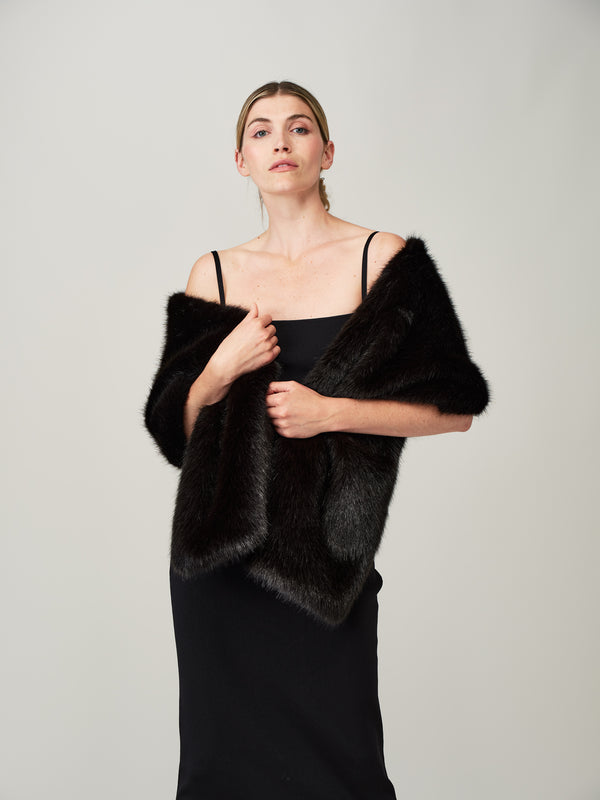 Faux Fur Stole