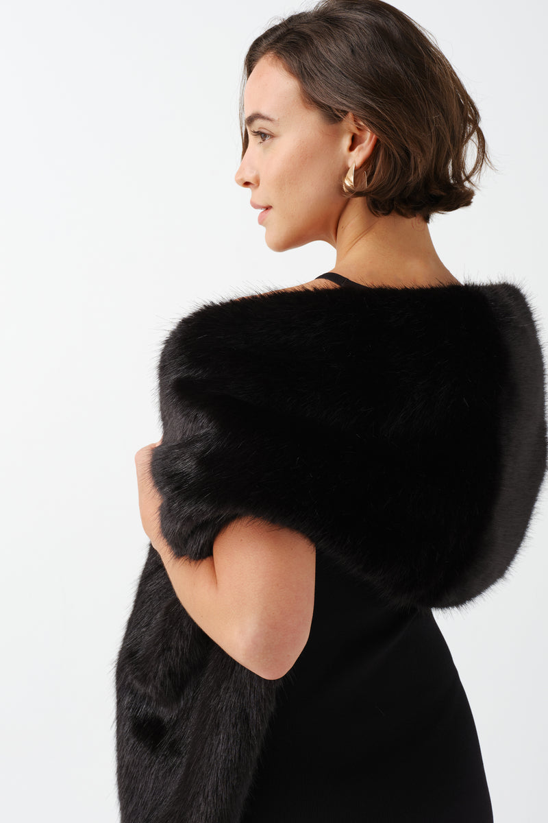 Faux Fur Stole