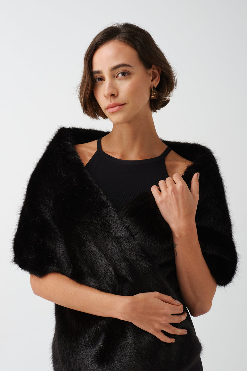 Faux Fur Stole